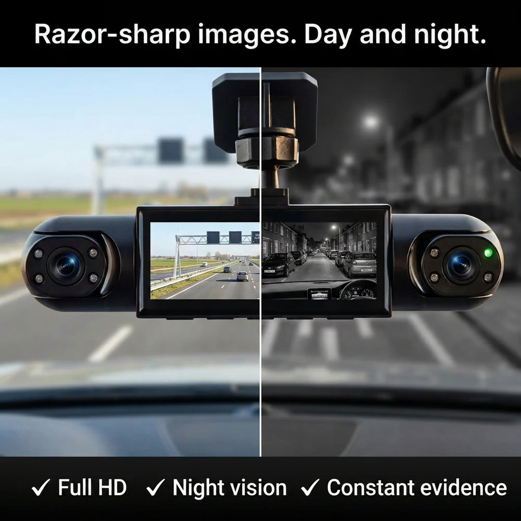 DriveCam™ | Wireless dashcam that sees everything around your car
