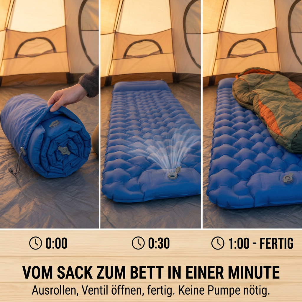 CampRest | Schlafbereit in wenigen Sekunden
