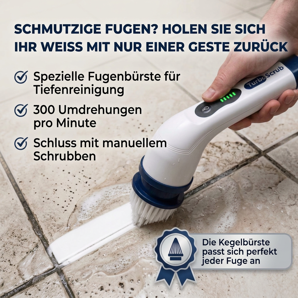 TurboScrub™ | Schlank reinigen, ohne Aufwand