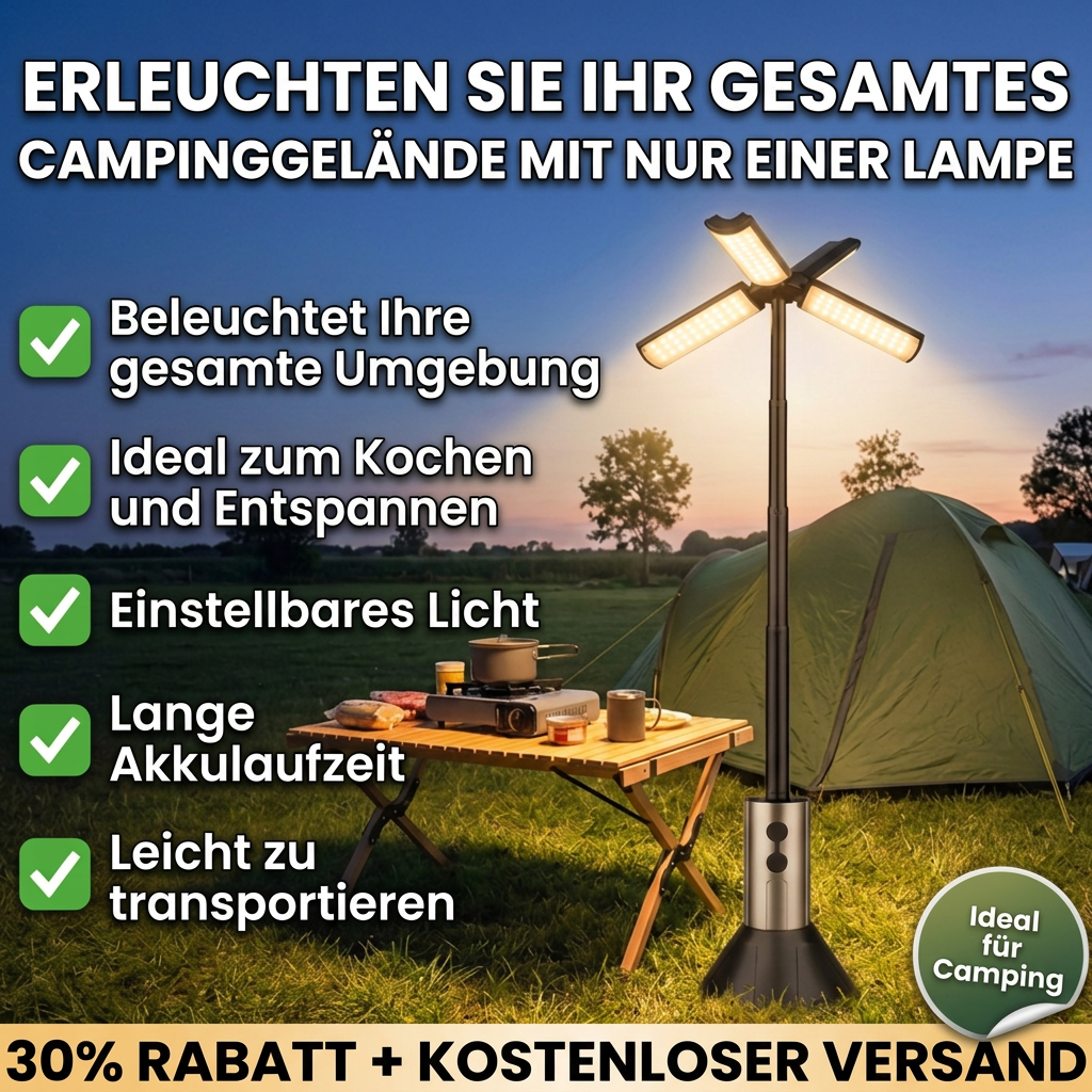 NovaCamp Pro | Beleuchten Sie Ihren gesamten Campingplatz mit nur einem Klick