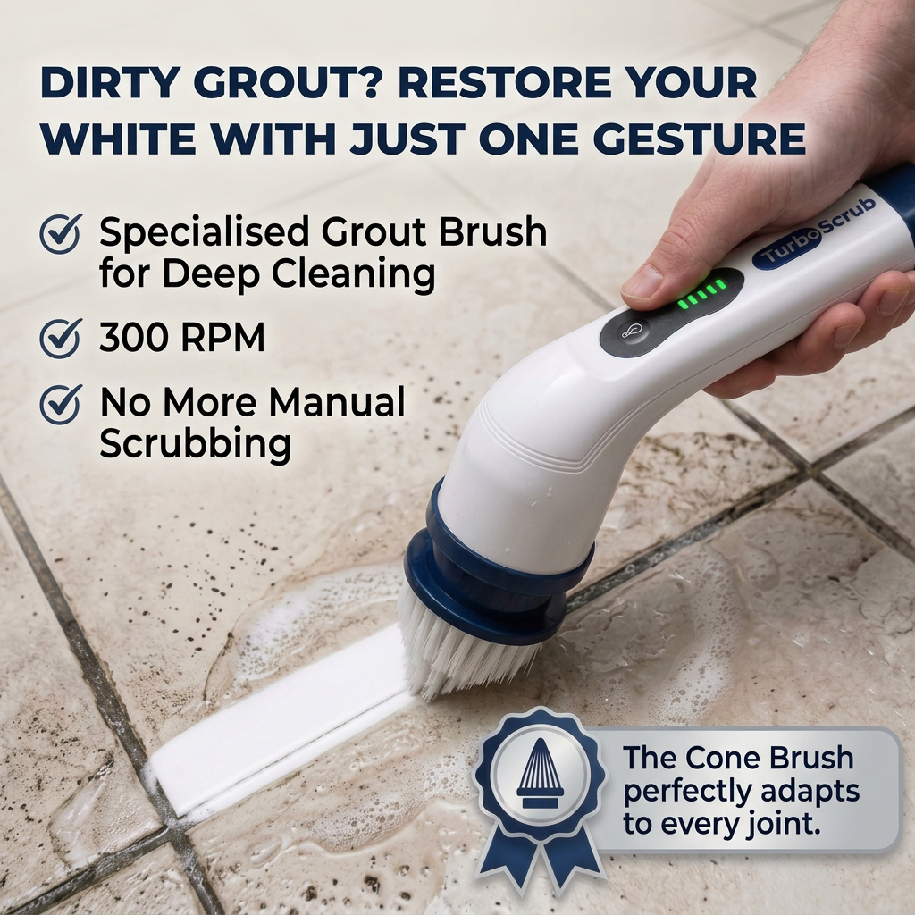 TurboScrub™ | Clean Every Corner with Ease