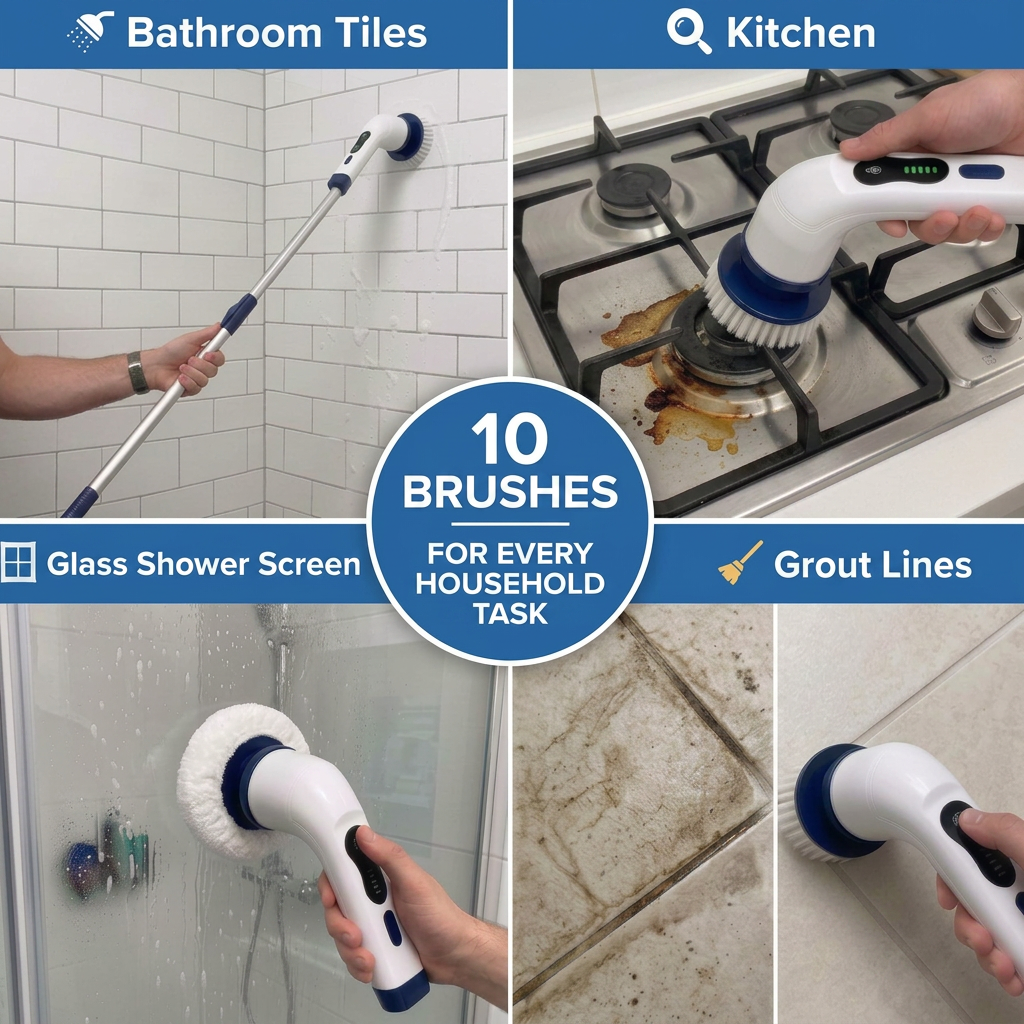 TurboScrub™ | Clean Every Corner with Ease