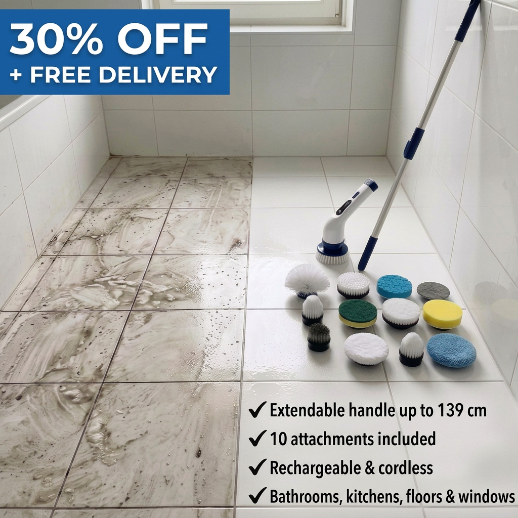 TurboScrub™ | Clean Every Corner with Ease