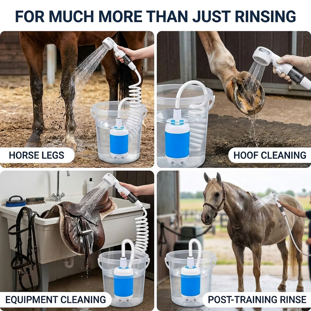 Craftaison Portable Water Pump | Rinse Your Horse Anywhere