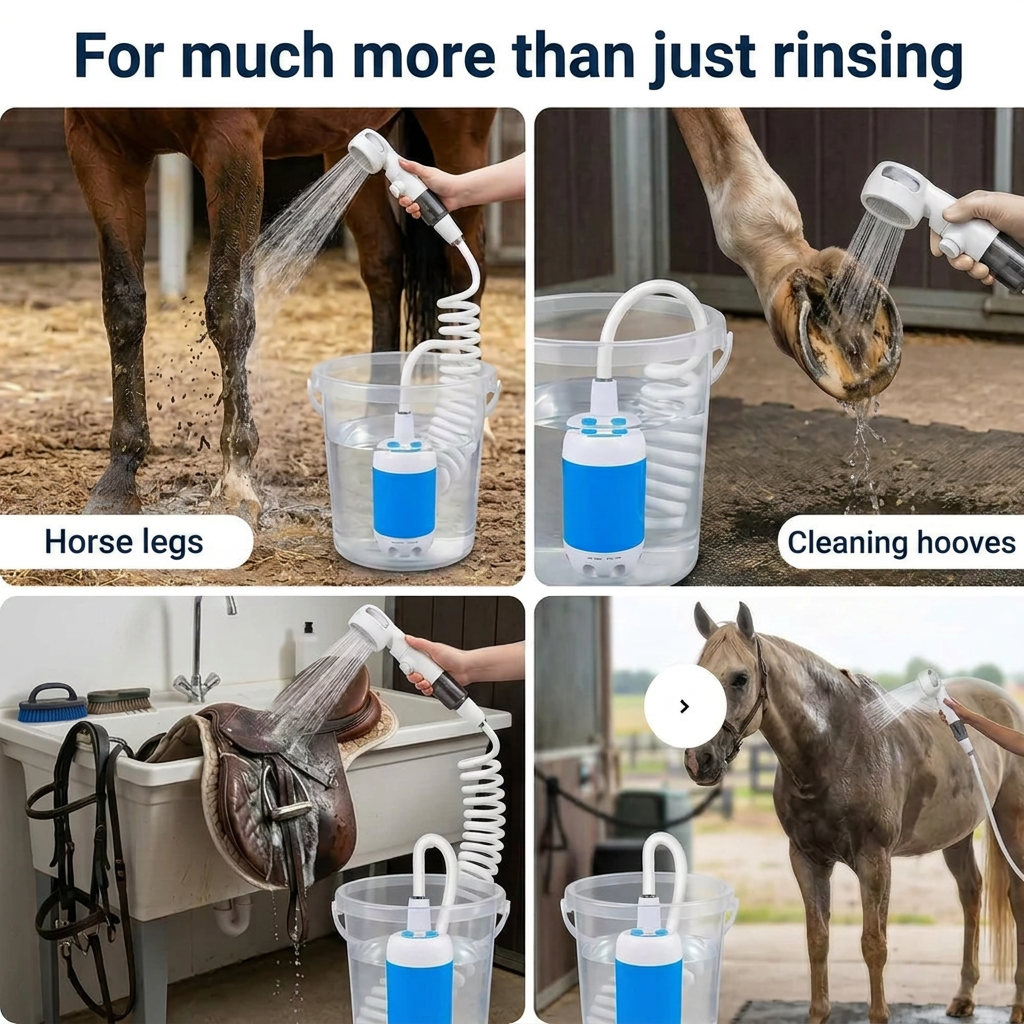 Craftaison Portable Water Pump | Rinse Your Horse Anywhere