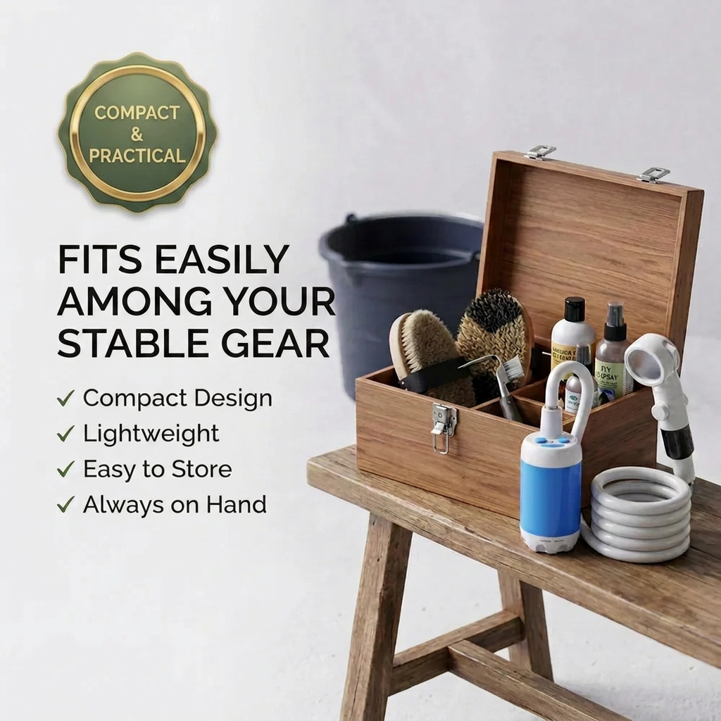 Craftaison Portable Water Pump | Rinse Your Horse Anywhere