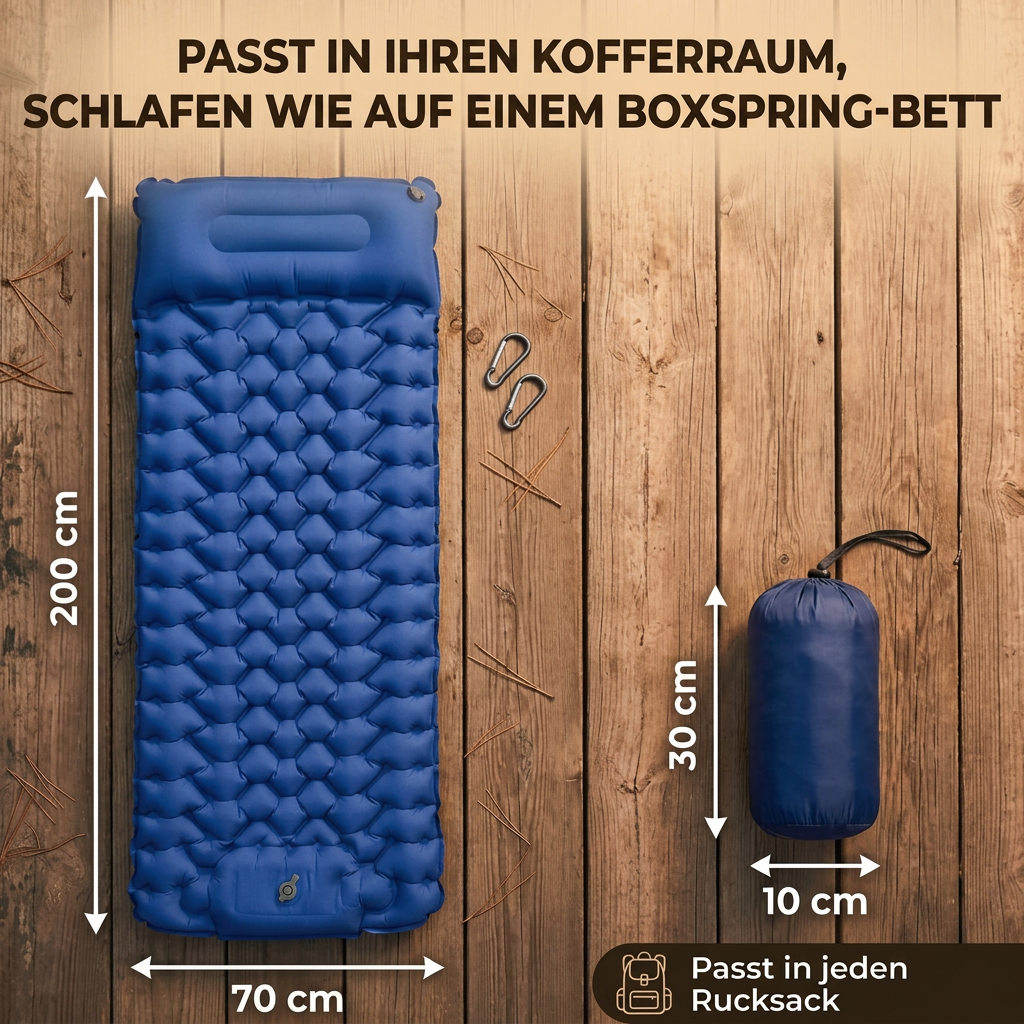 CampRest | Schlafbereit in wenigen Sekunden