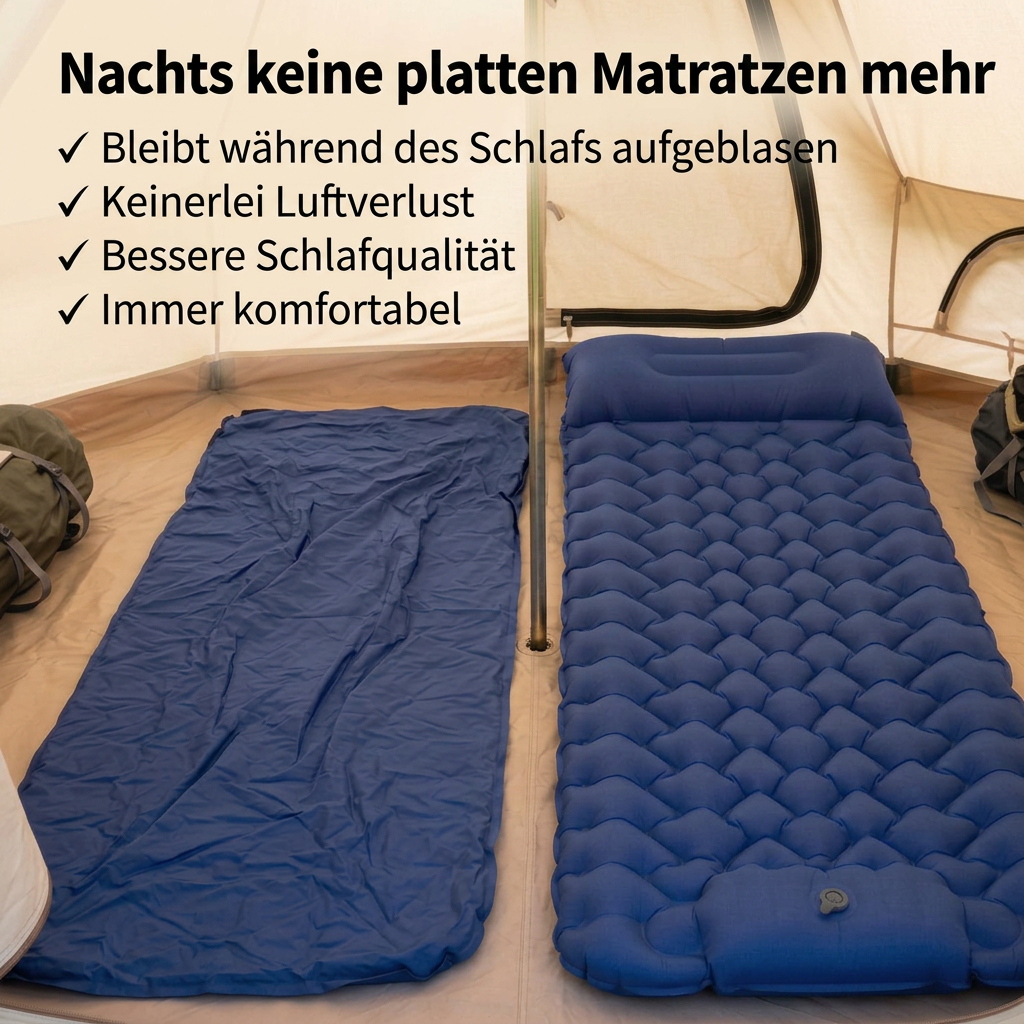 CampRest | Schlafbereit in wenigen Sekunden