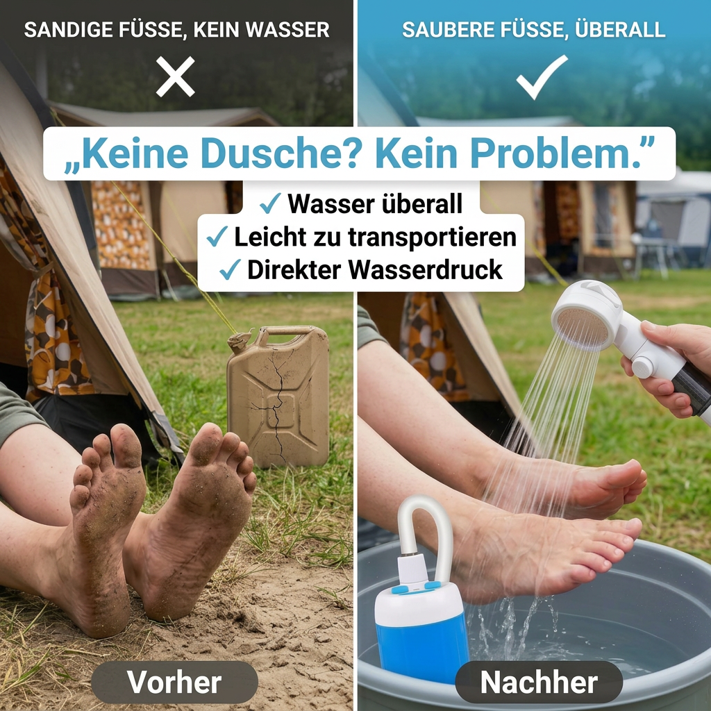 Craftaison Tragbares Wasserpumpen-Set
