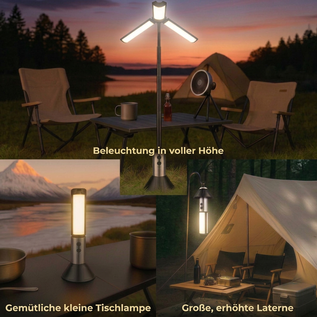 NovaCamp Pro | Beleuchten Sie Ihren gesamten Campingplatz mit nur einem Klick