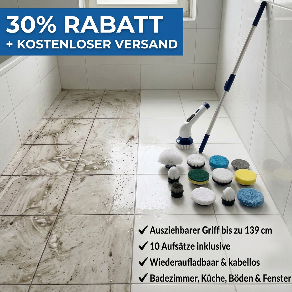 TurboScrub™ | Schlank reinigen, ohne Aufwand