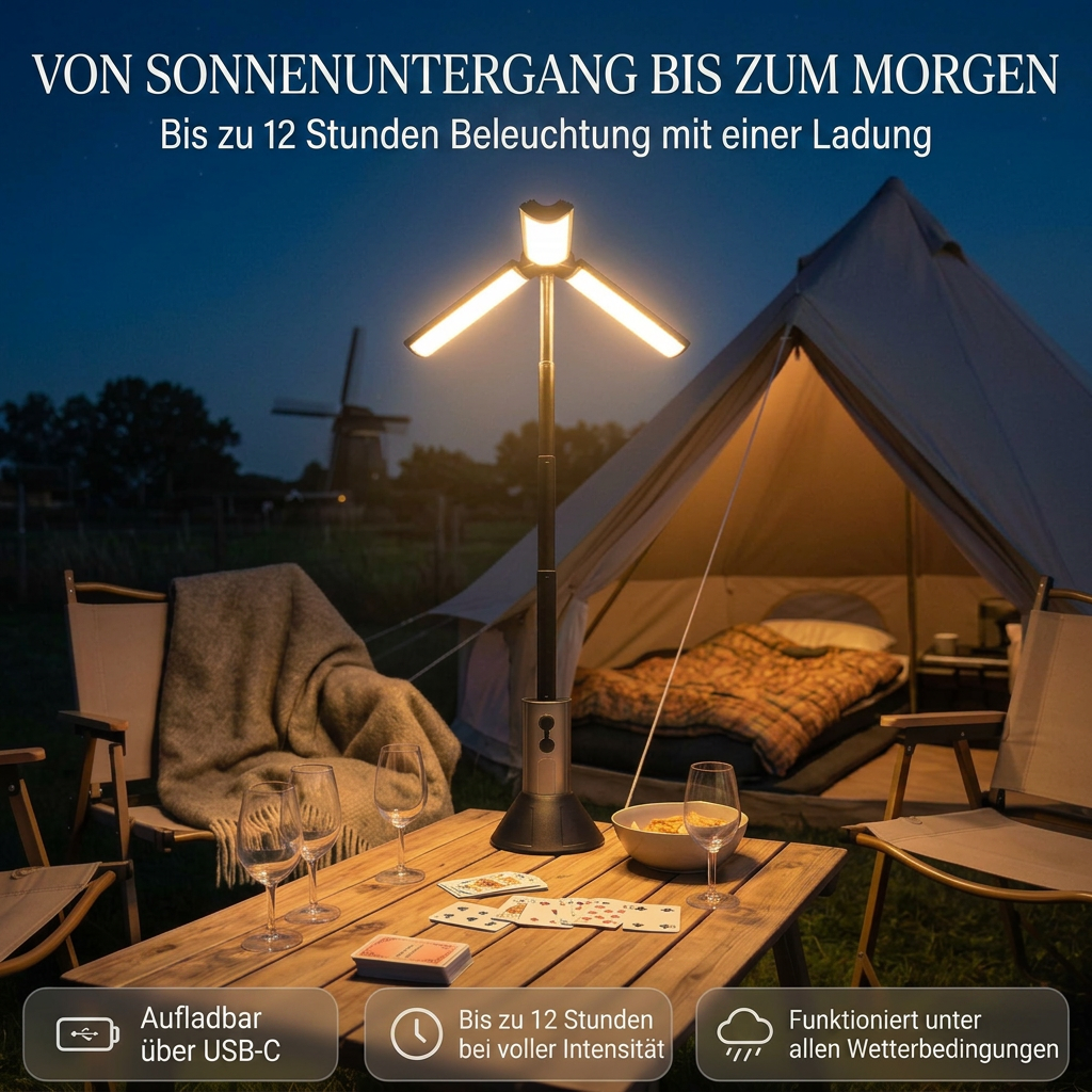 NovaCamp Pro | Beleuchten Sie Ihren gesamten Campingplatz mit nur einem Klick