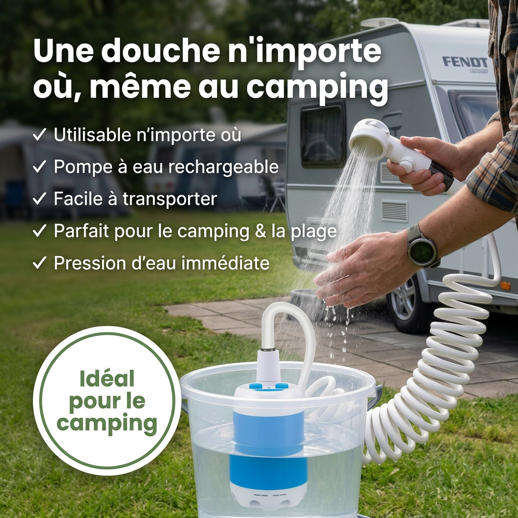 Craftaison Kit de pompe à eau portable
