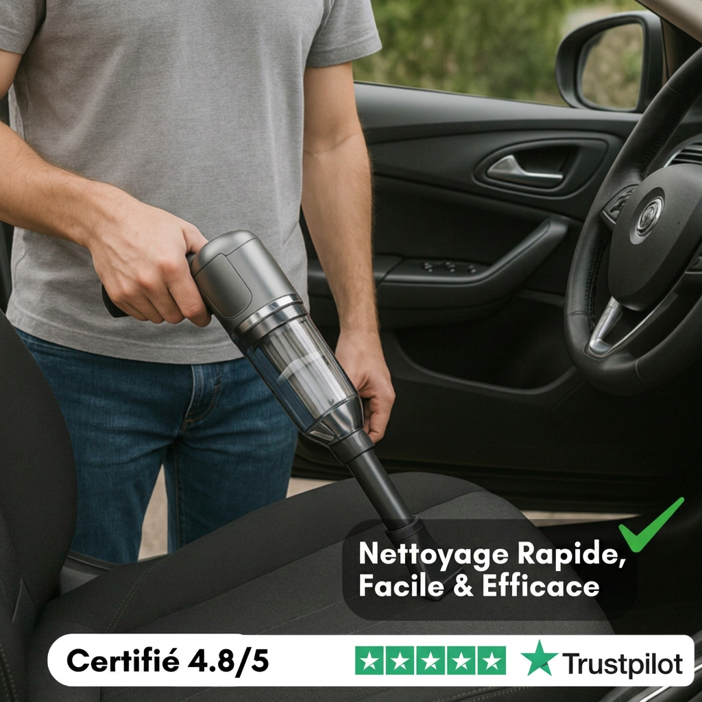 TurboClean | Aspirateur sans fil portable